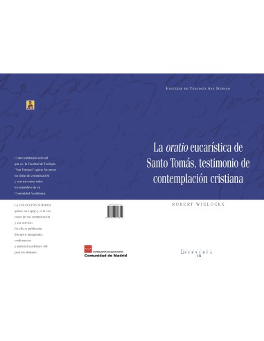 La Oratio eucarística de santo Tomás,...