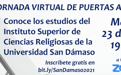 Jornada virtual de puertas abiertas en el Instituto Superior de Ciencias Religiosas de la UESD