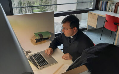 David Torrijos realiza una estancia de investigación en la Biblioteca de la Universidad de Navarra