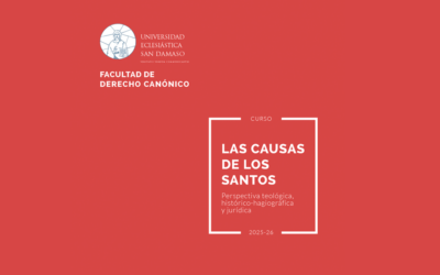 Inauguración del curso «Las causas de los santos» en la Facultad de Derecho Canónico