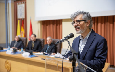 «La Verdad solo nos habla cuando pierde su lengua»: Fabrice Hadjadj pronuncia la conferencia del acto académico de Santo Tomás de Aquino