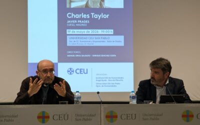 Javier Prades participa en el ciclo de conferencias del CEU sobre intérpretes católicos de la posmodernidad